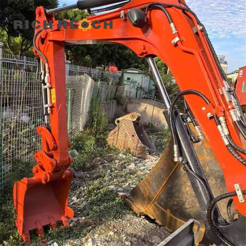 Front view of a used 2025 Kubota 30 mini excavator for sale, near-new second hand excavator low hours, $20,833 by Richreach